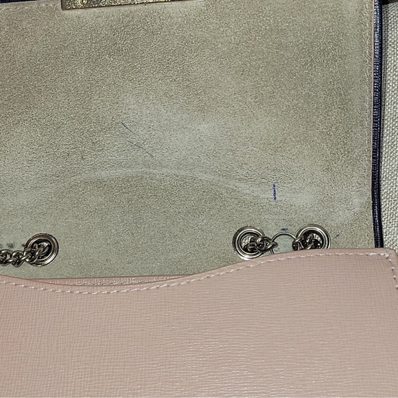 Elegant Pink Chain Shoulder Bag - Picture 8 of 12